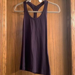 Lululemon purple racer back tank. Size 6